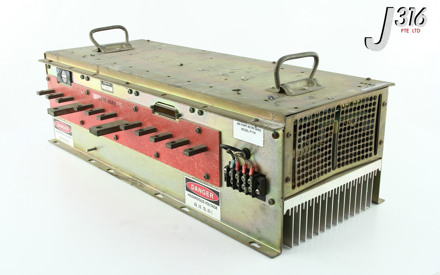 N。 4068 APPLIED MATERIALS AMI POWER SUPPLY 200VAC, 0190-35452 P1161